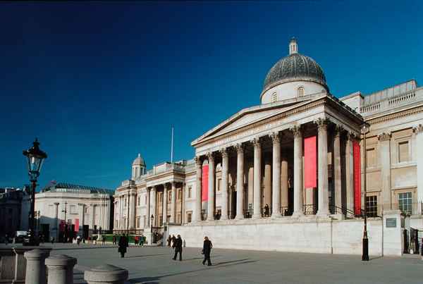 Где находится национальная галерея лондона