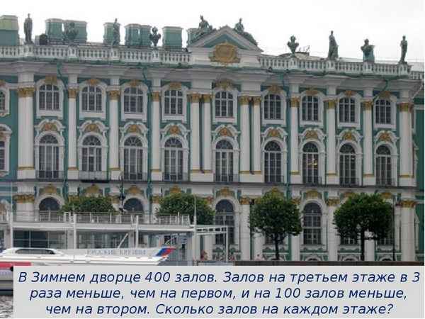 Зимний дворец сколько этажей